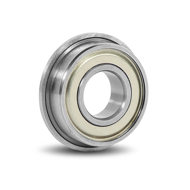 SMF84-2Z Budget Flanged Stainless Steel Shielded Miniature Ball Bearing 4mm x 8mm x 3mm